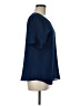 Van Heusen 100% Polyester Blue Short Sleeve Blouse Size M - photo 4