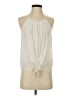 Be Cool 100% Polyester Ivory Sleeveless Blouse Size S - photo 1