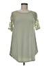 Zenana Green Short Sleeve Top Size M - photo 1