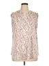 NANETTE Nanette Lepore Ivory Sleeveless Blouse Size XL - photo 1