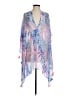 Lilly Pulitzer 100% Polyester Blue Kimono Size S - photo 1