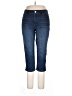 Gloria Vanderbilt Chevron-herringbone Blue Jeans Size 10 - photo 1