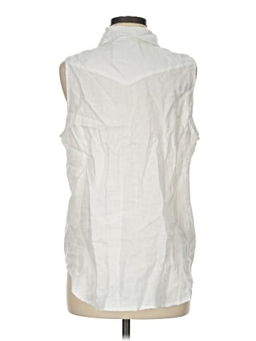 Sundance Sleeveless Button-Down Shirt (view 2)