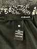 Aqua 100% Polyester Paisley Black Casual Dress Size M - photo 7