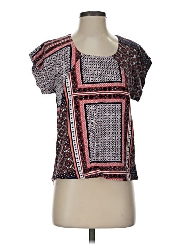 J Valdi Short Sleeve Blouse (view 1)