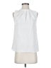 Mango 100% Polyester White Sleeveless Blouse Size XS - photo 1