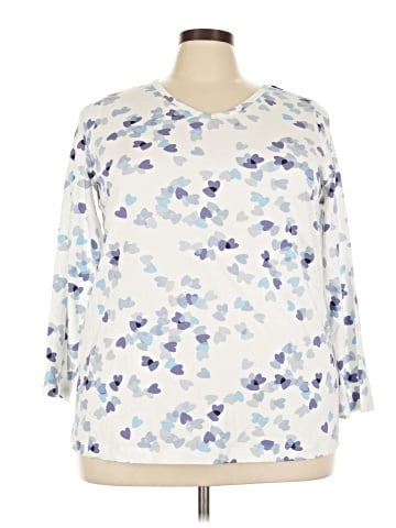 Woman Within 3/4 Sleeve T-Shirt (view 1)