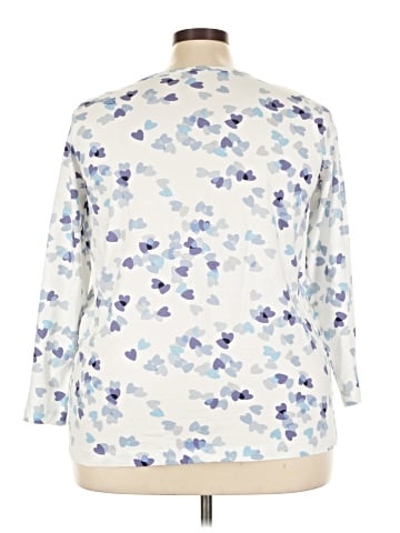 Woman Within 3/4 Sleeve T-Shirt (view 2)