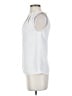 Mango 100% Polyester White Sleeveless Blouse Size XS - photo 5