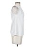 Mango 100% Polyester White Sleeveless Blouse Size XS - photo 4