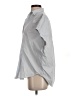 French Connection Silver Short Sleeve Blouse Size S - photo 5