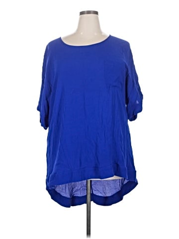 City Chic Short Sleeve Blouse (view 1)