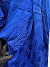 Givenchy 100% Silk Blue Long Sleeve Silk Top Size 12 - photo 4