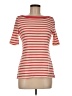 Talbots Stripes Red Short Sleeve T-Shirt Size M - photo 1