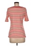 Talbots Stripes Red Short Sleeve T-Shirt Size M - photo 2
