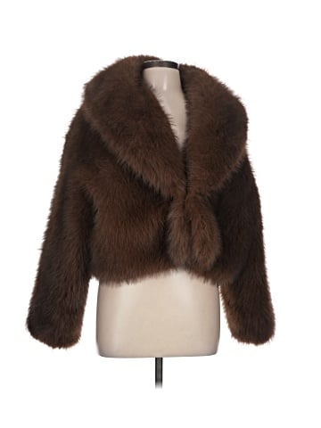 Zara Faux Fur Jacket (view 1)