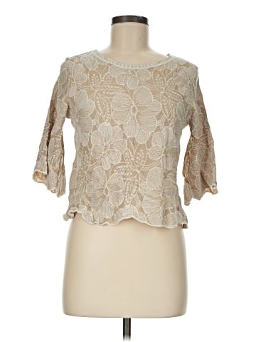 Solitaire 3/4 Sleeve Blouse (view 1)
