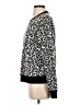 Rebecca Taylor Animal Print Black Pullover Sweater Size S - photo 5