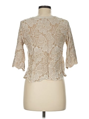 Solitaire 3/4 Sleeve Blouse (view 2)