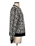 Rebecca Taylor Animal Print Black Pullover Sweater Size S - photo 4