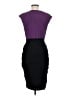 Bebe Color Block Purple Cocktail Dress Size M - photo 2