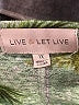 Live and Let Live Green Long Sleeve Blouse Size 1X - photo 7