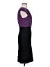 Bebe Color Block Purple Cocktail Dress Size M - photo 4