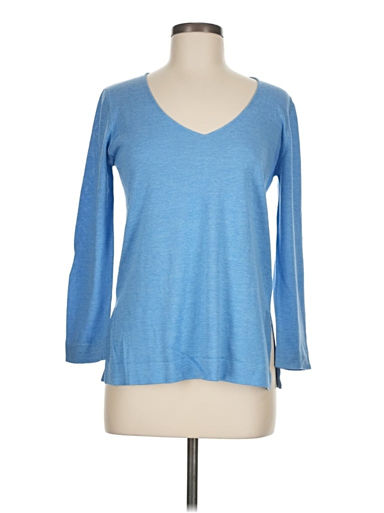 Amina Rubinacci Pullover Sweater In Blue