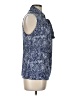Tiffany & Grey Blue Sleeveless Blouse Size Lg Petite - photo 4