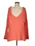 Free People Orange Pullover Sweater Size M - photo 1