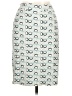 WindiRiver Print Teal Casual Skirt Size L - photo 1