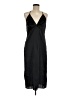 Express 100% Polyester Solid Black Cocktail Dress Size M - photo 1