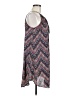 Moa Moa Chevron-herringbone Blue Casual Dress Size M - photo 4