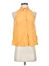 Equipment 100% Silk Yellow Sleeveless Silk Top Size XS - photo 1