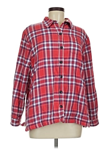L.L.Bean Long Sleeve Button-Down Shirt (view 1)
