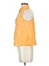 Equipment 100% Silk Yellow Sleeveless Silk Top Size XS - photo 5