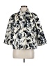 Lafayette 148 New York Floral Jacquard Ivory Jacket Size M - photo 1