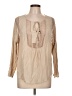 Joseph A. Tan Long Sleeve Blouse Size L - photo 1