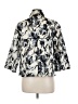 Lafayette 148 New York Floral Jacquard Ivory Jacket Size M - photo 2