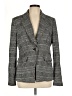 Elie Tahari Houndstooth Gray Blazer Size 12 - photo 1