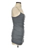 Pull&Bear Solid Gray Cocktail Dress Size S - photo 4