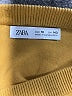 Zara Solid Yellow Pullover Sweater Size 10 - photo 3