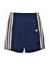 Adidas 100% Polyester Solid Blue Athletic Shorts Size 7 - photo 1
