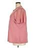 Atelier Pink Short Sleeve Blouse Size 3X - photo 5