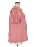 Atelier Pink Short Sleeve Blouse Size 3X - photo 4