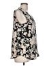 Rose + Olive 100% Polyester Black Sleeveless Blouse Size L - photo 4