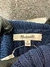 Madewell Stripes Blue Turtleneck Sweater Size M - photo 7