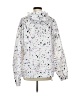 Champion 100% Polyester Print White Windbreaker Size M - photo 2