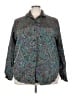 Unbranded Paisley Teal Long Sleeve Blouse Size 4X (estimated) - photo 1