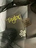 Taylor 100% Polyester Argyle Black Cocktail Dress Size 4 - photo 7
